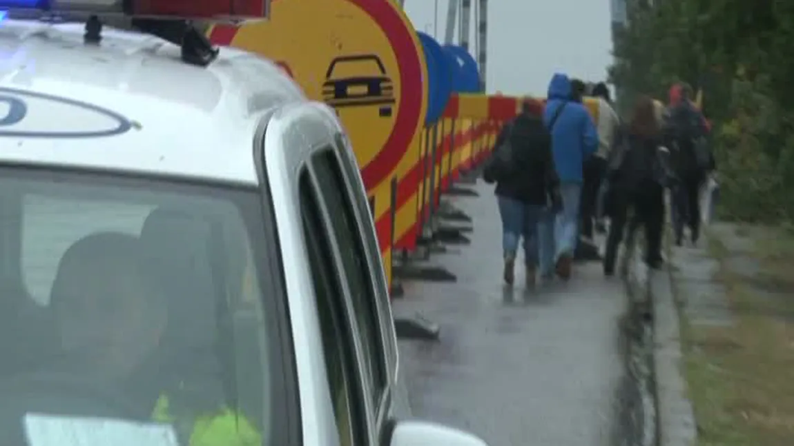 Restricţionarea traficului pe Podul Agigea creează haos printre navetişti şi şoferi