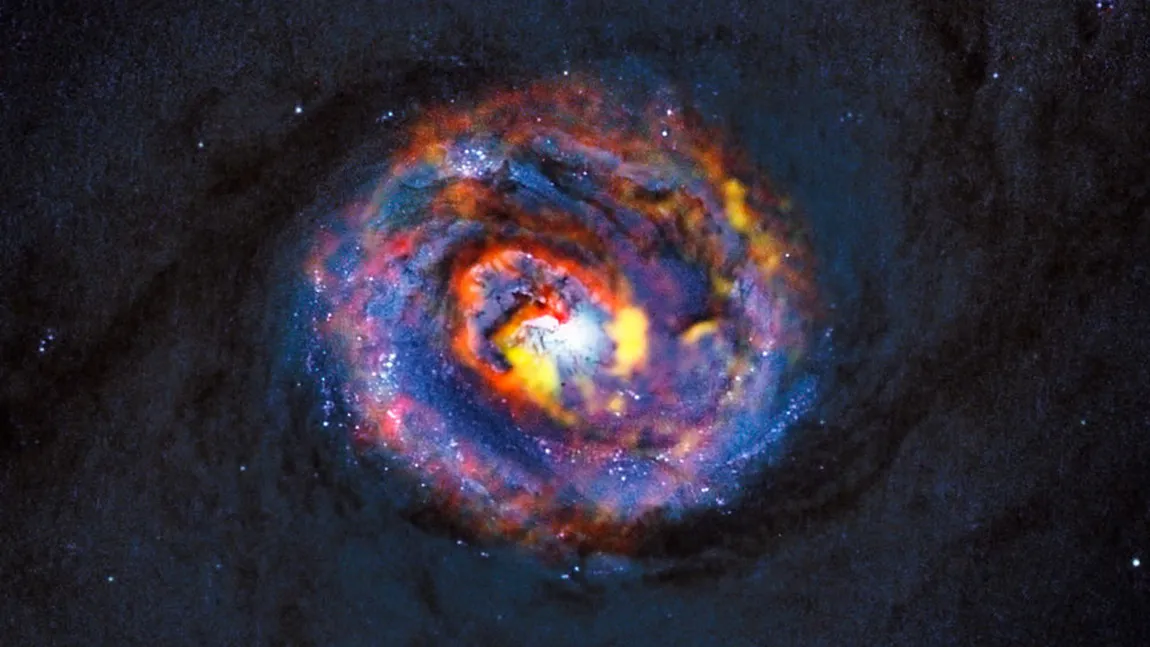 Imaginea INCREDIBILĂ a unei găuri negre care se hrăneşte cu materie VIDEO