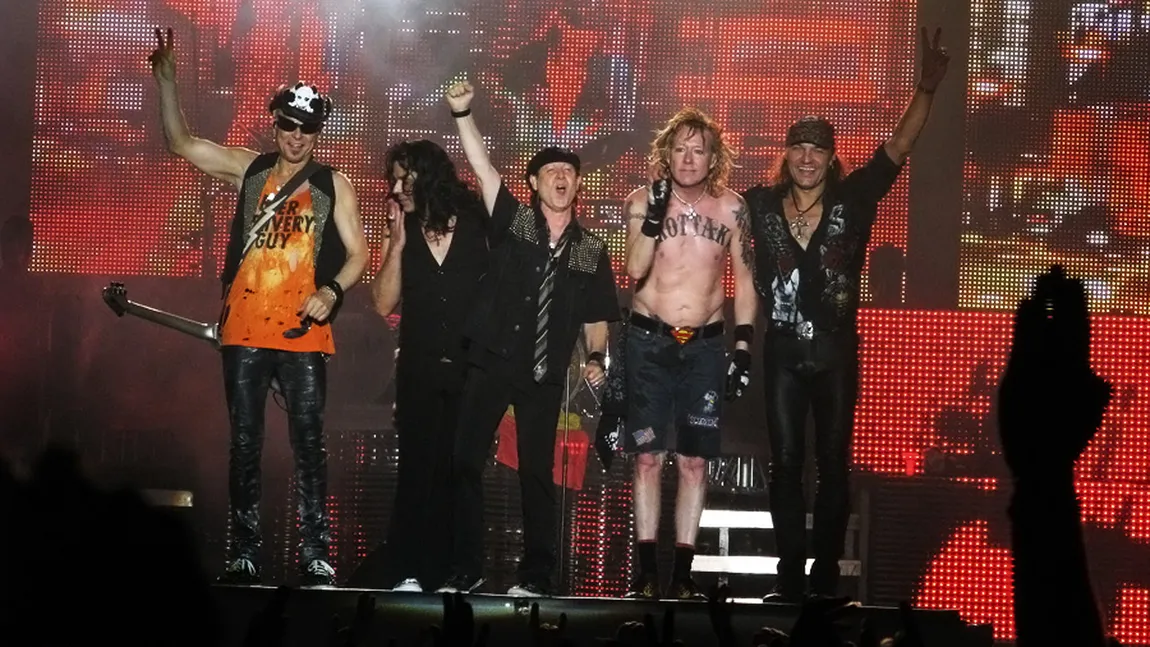 Biletele la concertul trupei Scorpions au fost puse în vânzare