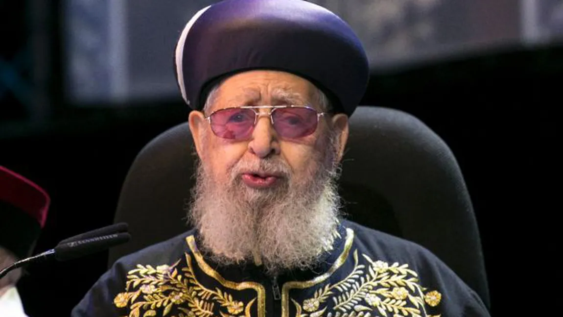 Ovadia Yosef, cel mai influent rabin din Israel, a decedat