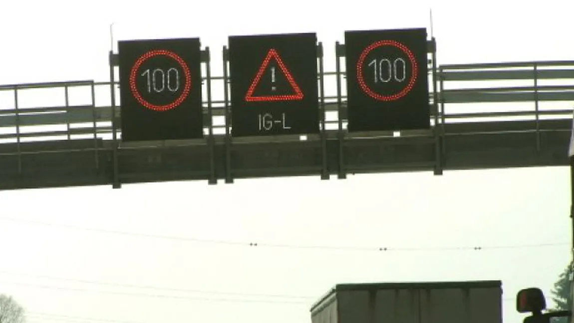 AMENZI DRASTICE pe autostrăzile din Austria. MARE ATENŢIE la semnul IG-L