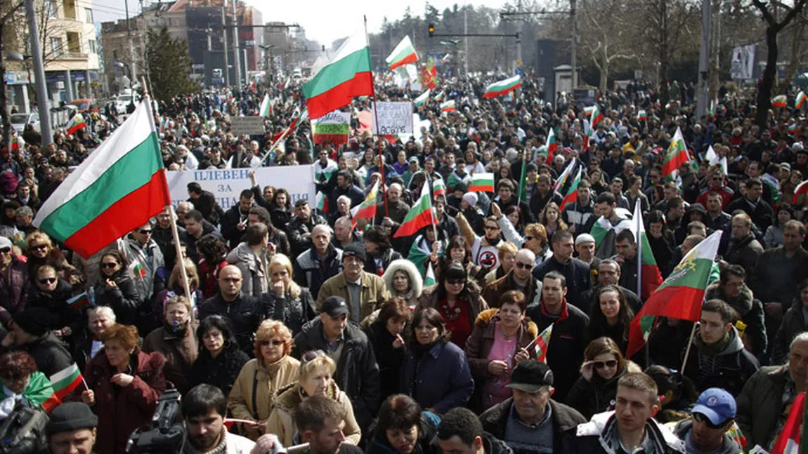 Proteste la Sofia: Mii de persoane contestă guvernul socialist