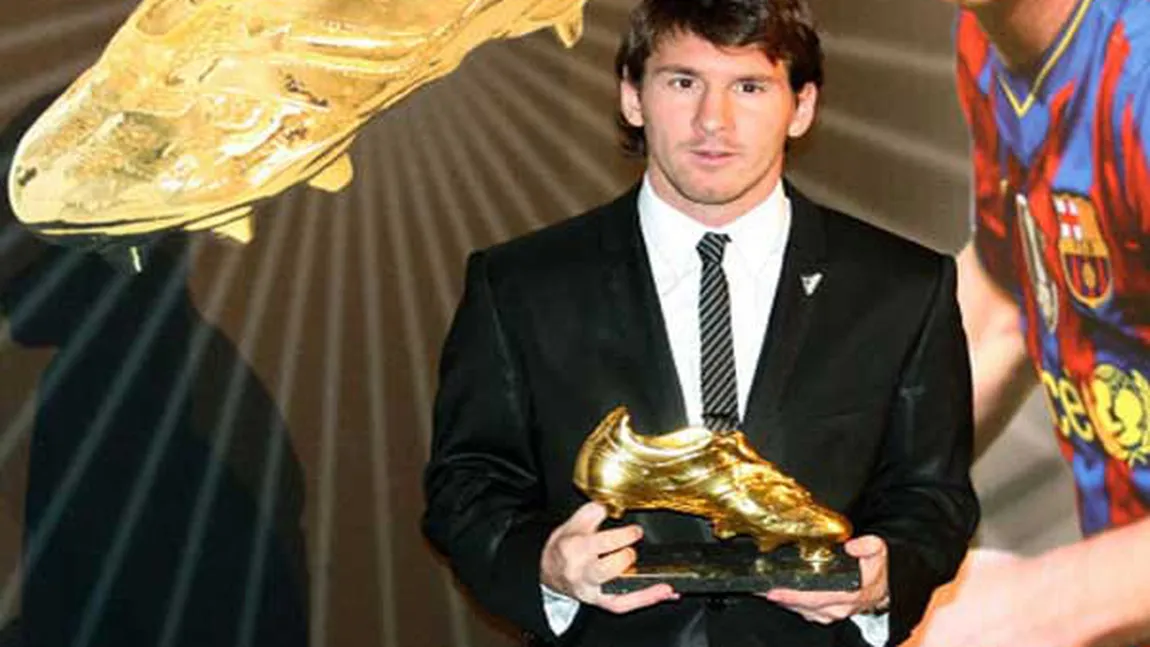 Messi a primit Gheata de Aur pentru a treia oară, un record