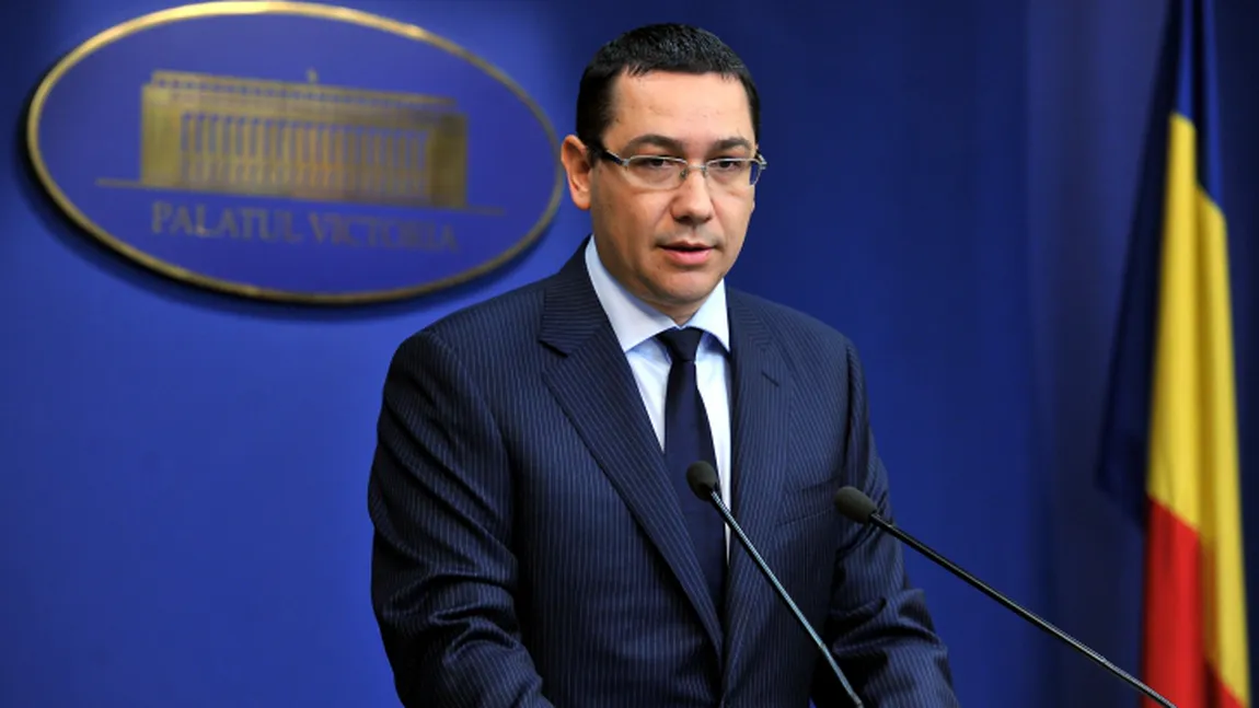 Premierul Victor Ponta nu participă la şedinţa CSAT convocată de preşedintele Băsescu