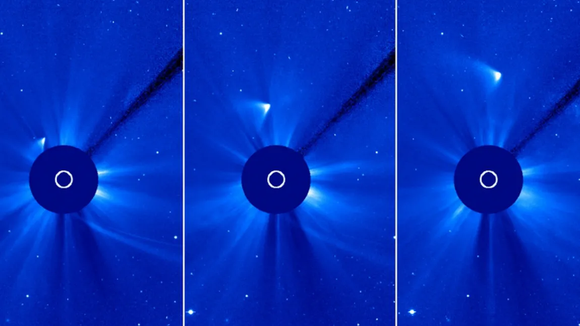 Cometa ISON trăieşte, în mod miraculos: Obiectul spaţial este mai tare ca Soarele VIDEO