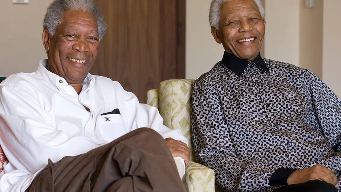 NELSON MANDELA a murit. Morgan Freeman: A fost un sfânt, un erou pentru toţi cei care preţuiesc libertatea