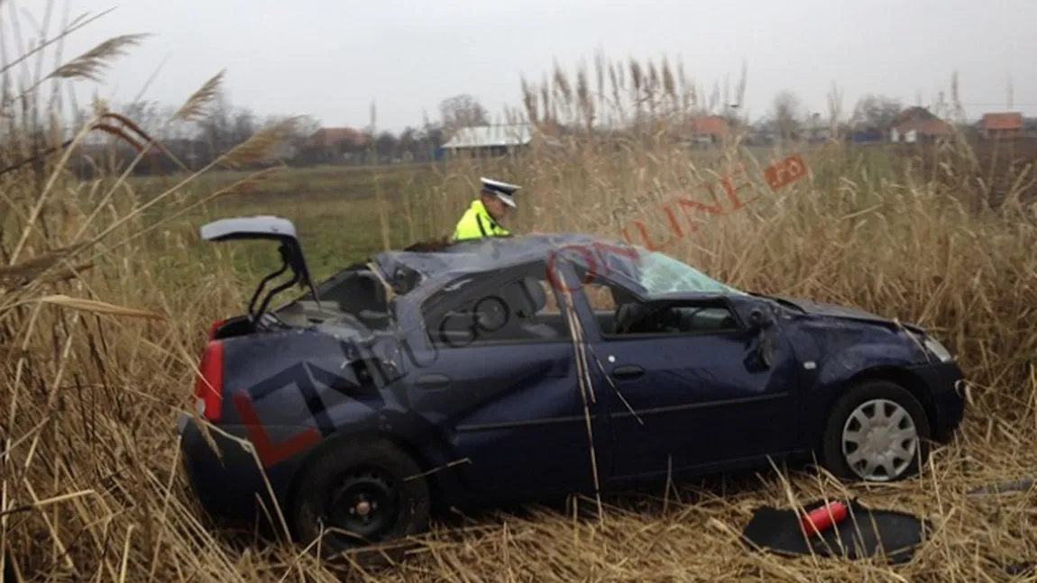 Diplomat român, implicat într-un accident rutier în Timiş