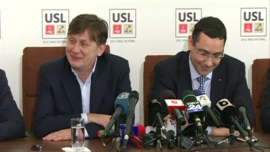 Crin Antonescu: Ar trebui găsite nişte semne de revigorare a USL