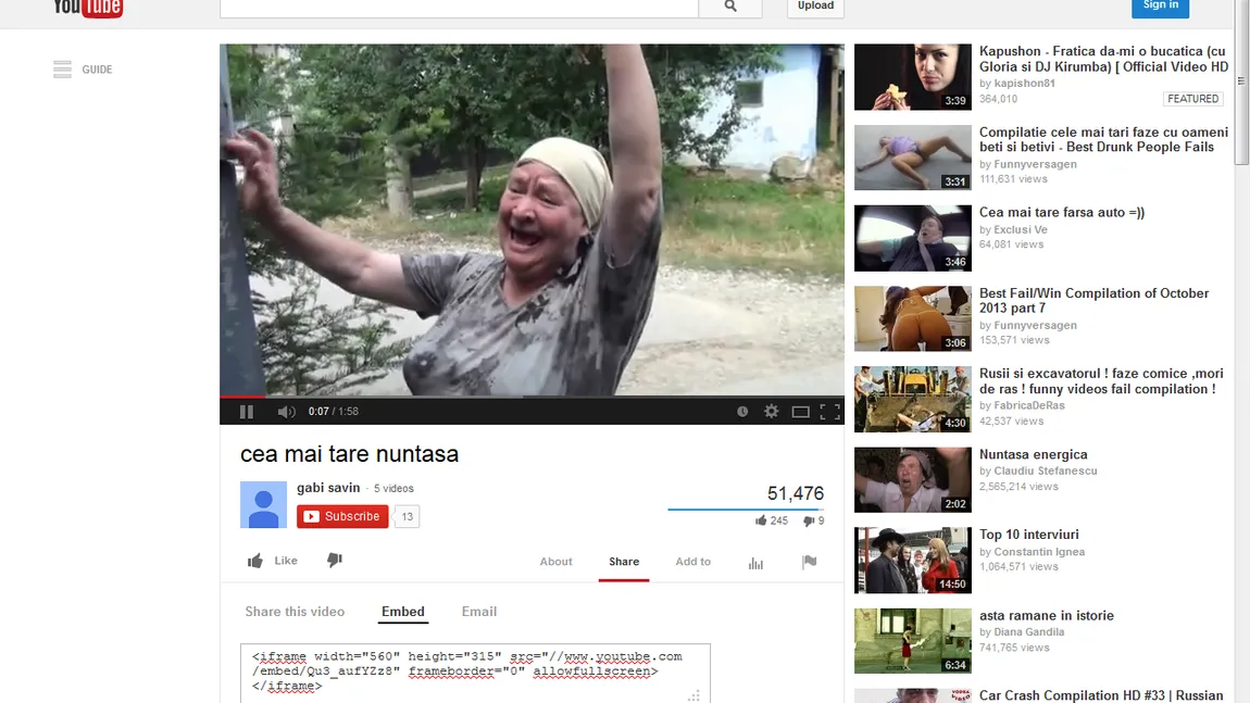 Personaje PITOREŞTI: Cum ştie să petreacă CEA MAI TARE NUNTAŞĂ VIDEO