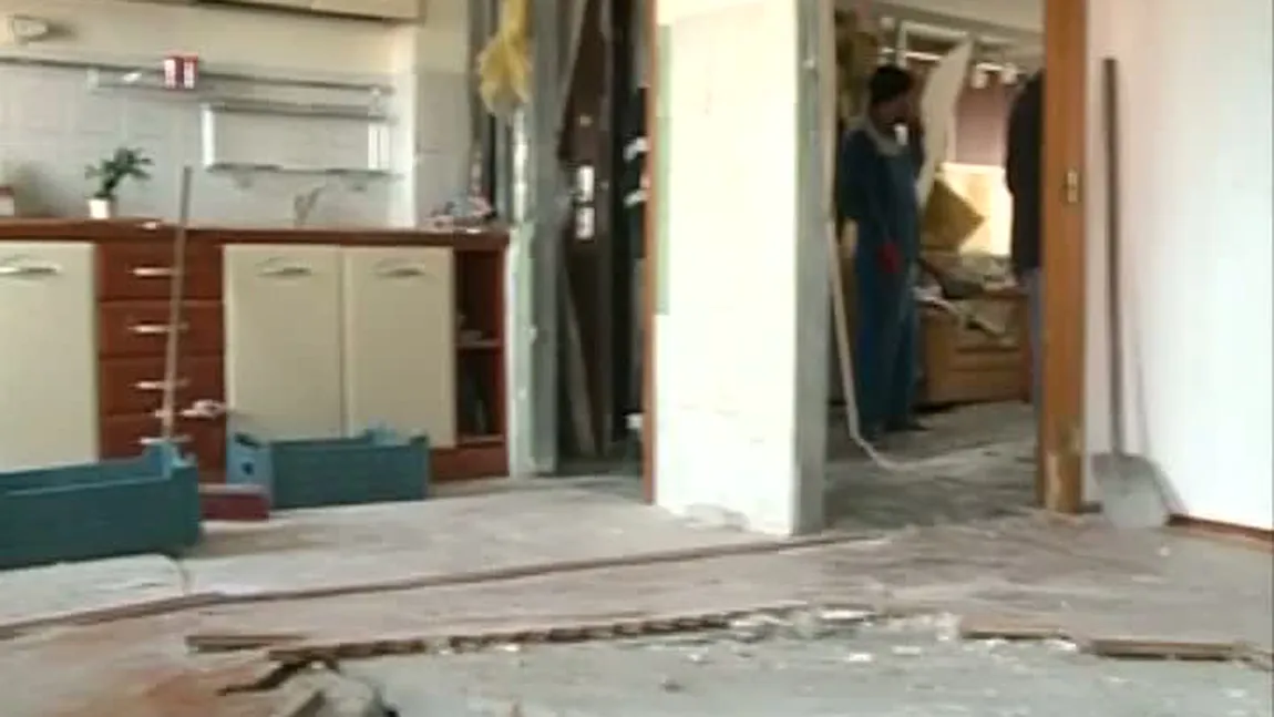 Mărturii CUTREMURĂTOARE despre explozia din Călăraşi. Vezi imagini cu apartamentele distruse VIDEO