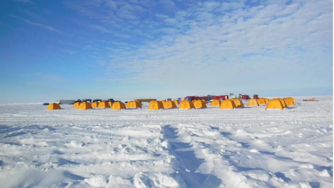Descoperire uimitoare sub gheţurile din Antarctica