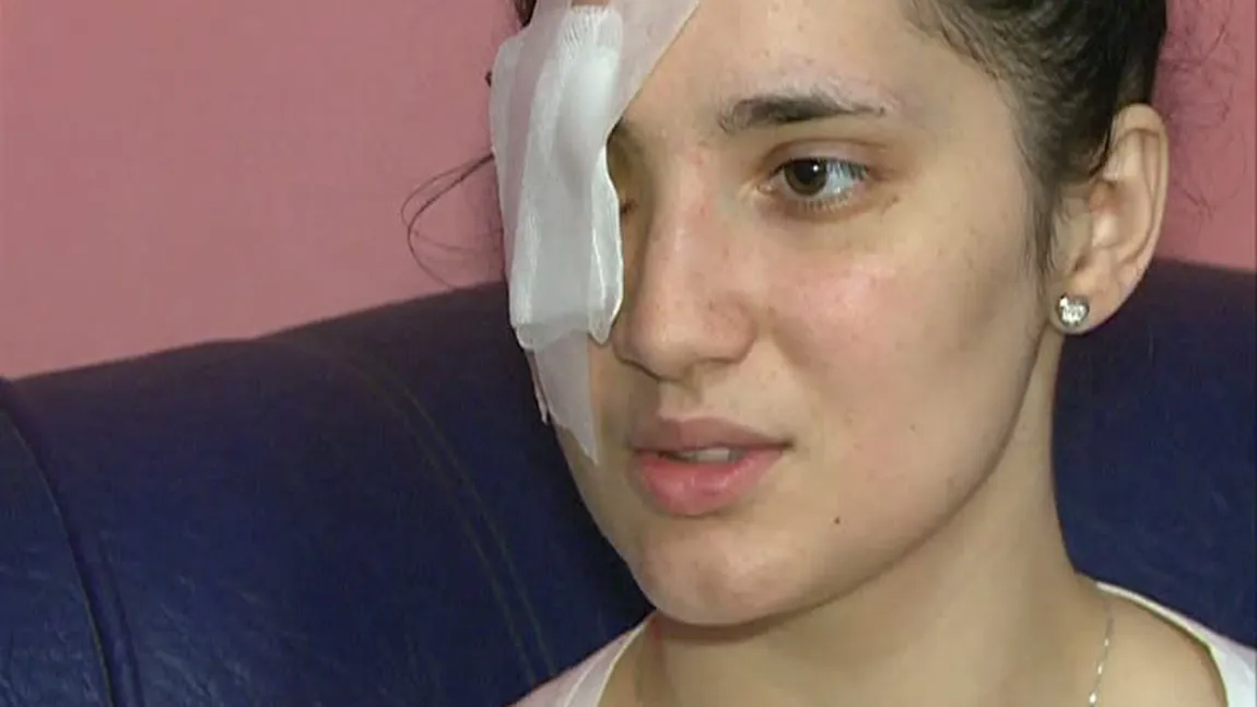 Tânăra din Bucureşti împuşcată în ochi a primit o donaţie de la un bătrân