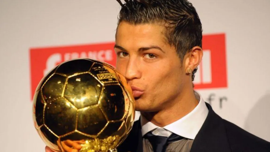 BALONUL DE AUR: Cristiano Ronaldo a plâns la ceremonie VIDEO