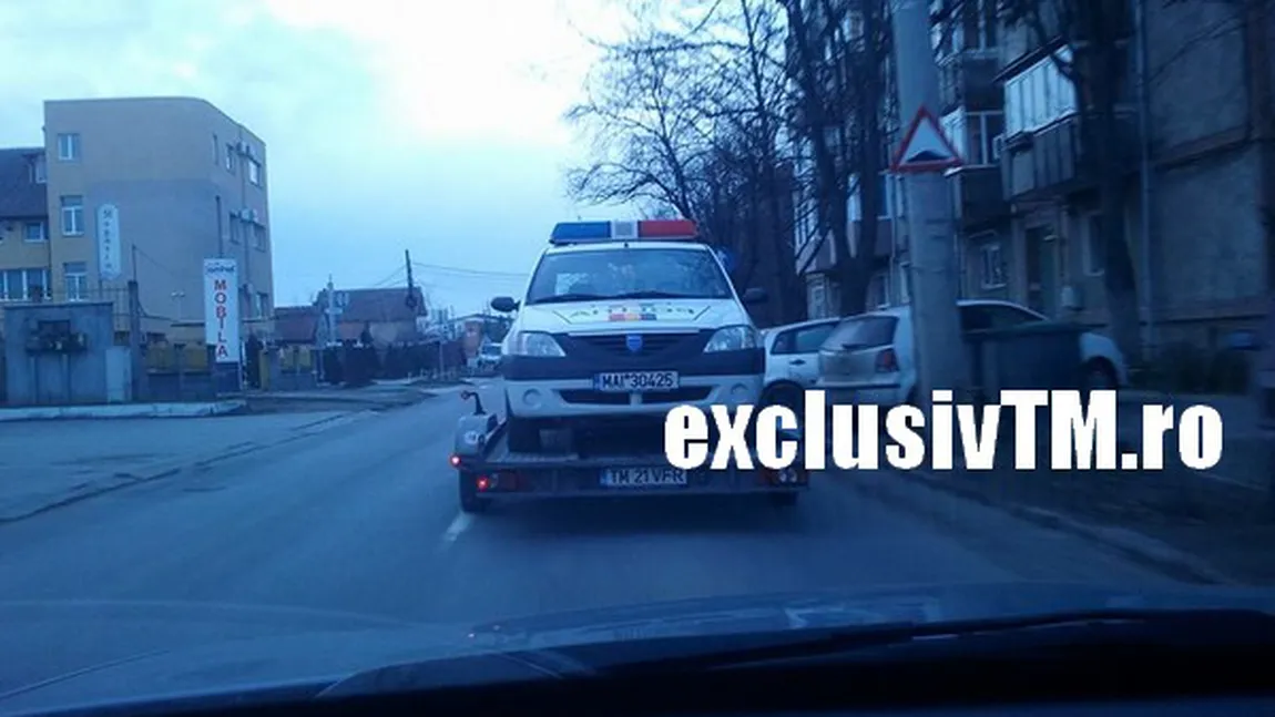 Nu e banc! Un echipaj de poliţie din Timiş a făcut 