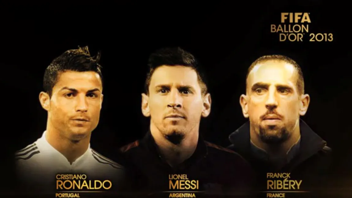 Messi, Ronaldo sau Ribery? Vezi cotele la pariuri ale starurilor, pentru câştigarea Balonului de Aur