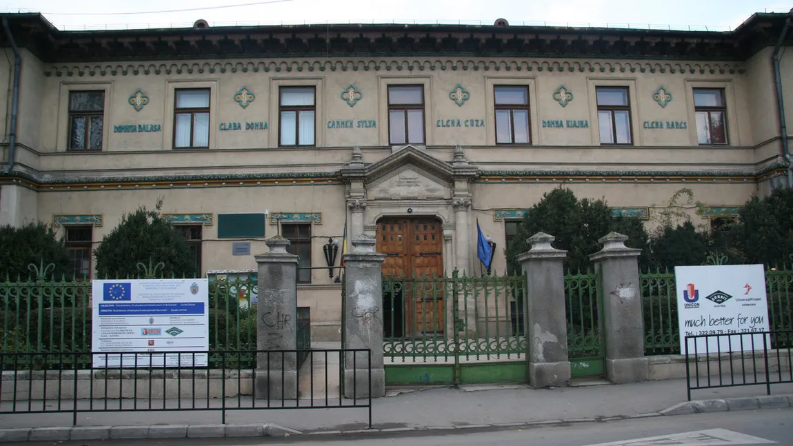 CAZ ŞOCANT la Şcoala Centrală din Bucureşti: LOC DE DAT CU CAPUL pentru elevii nedisciplinaţi