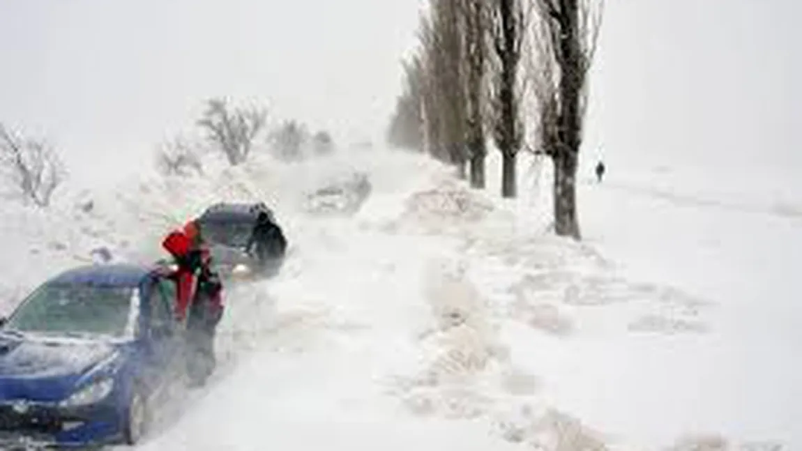 HARTA drumurilor pe care poţi rămâne ÎNZĂPEZIT