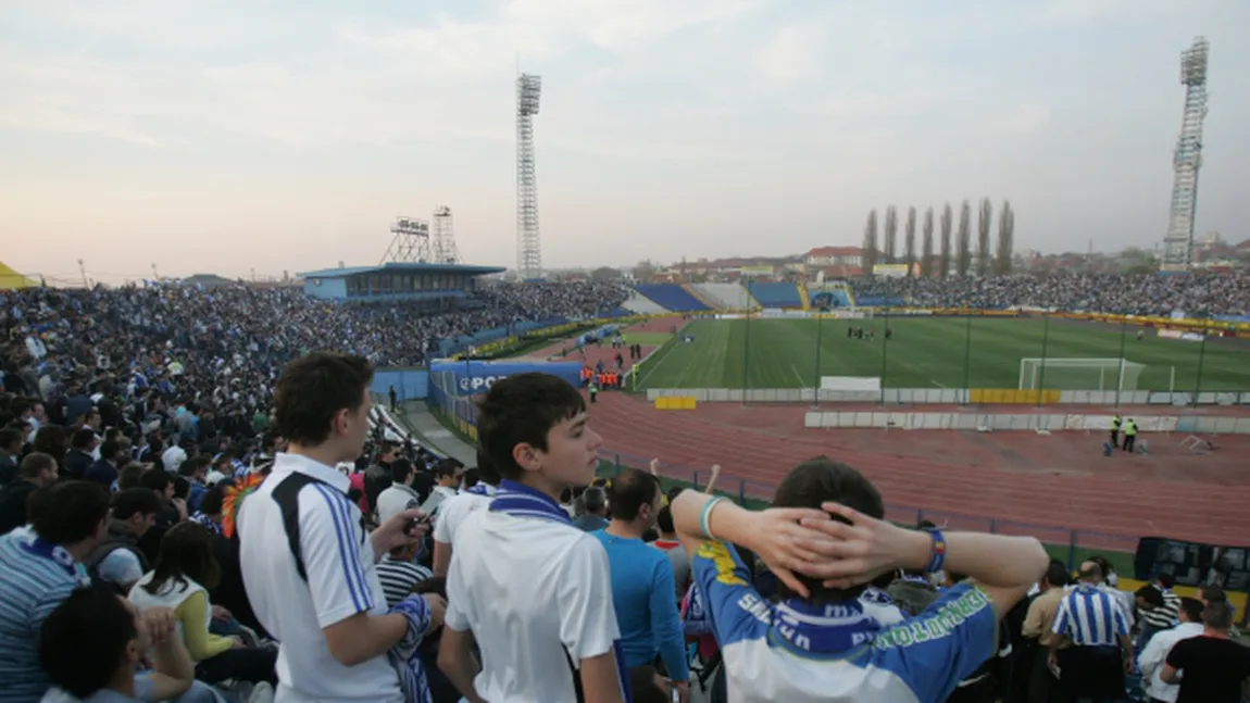 Craiova lui Mititelu are interzis prin lege pe arena Ion Oblemenco. Jucătorii nu au unde să se antreneze