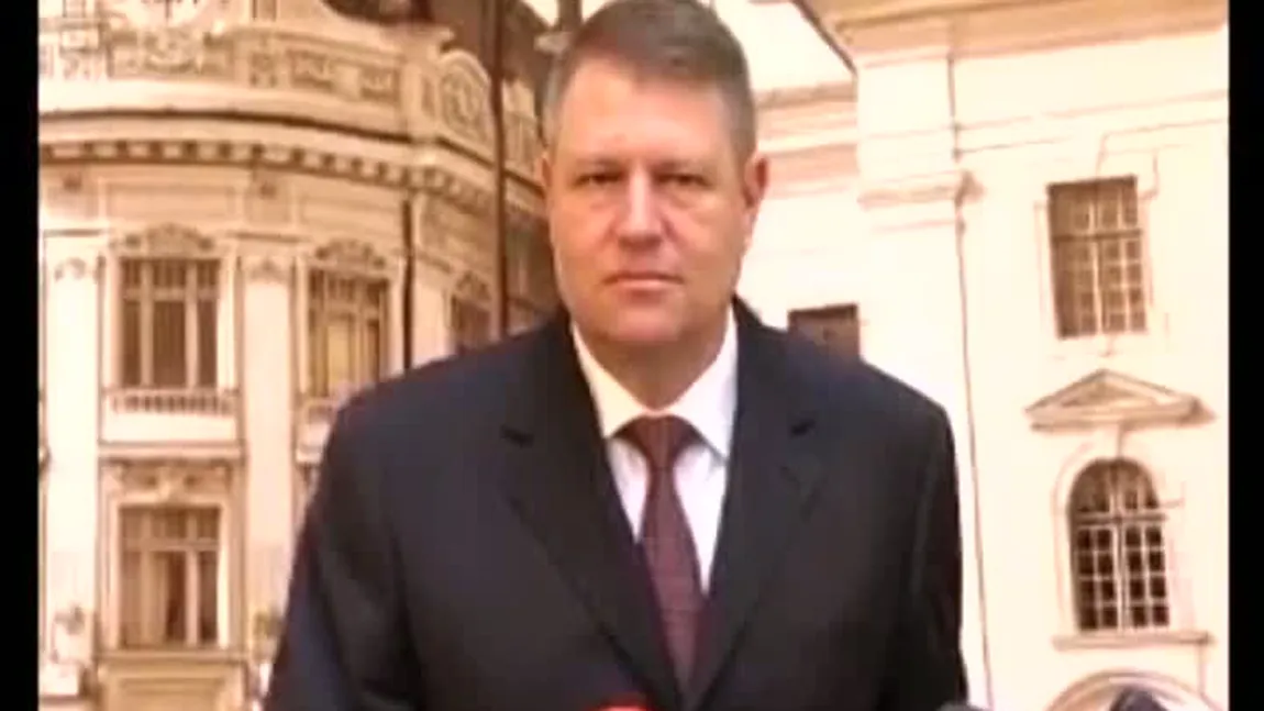 ALEGERILE EUROPARLAMENTARE 2014.  Klaus Iohannis: Sper să câştige echipa care mă reprezintă pe mine