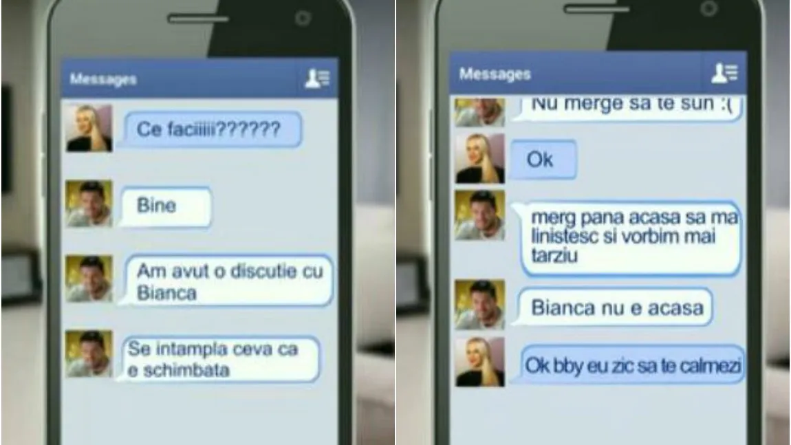 BIANCA DRĂGUŞANU, prima reacţie la SMS-urile de iubire dintre Victor Slav şi Anda Adam