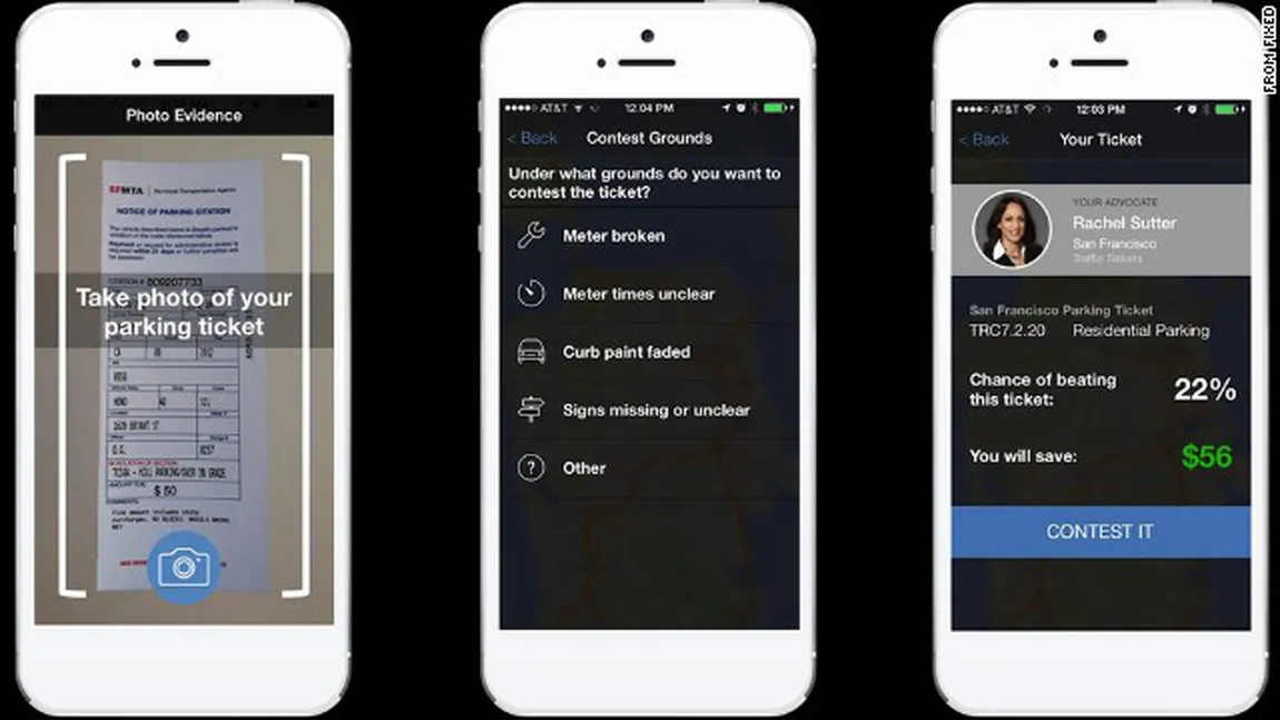 Salvarea ŞOFERILOR. O aplicaţie pe IPHONE luptă împotriva amenzilor de parcare