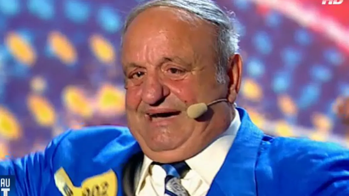 Moment JENANT pe scena de la Romanii au talent. Un bătrân a fost UMILIT de juraţi