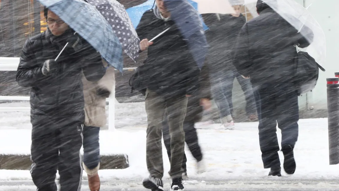 Furtună de zăpadă în Japonia: Cel puţin trei morţi şi 850 de răniţi