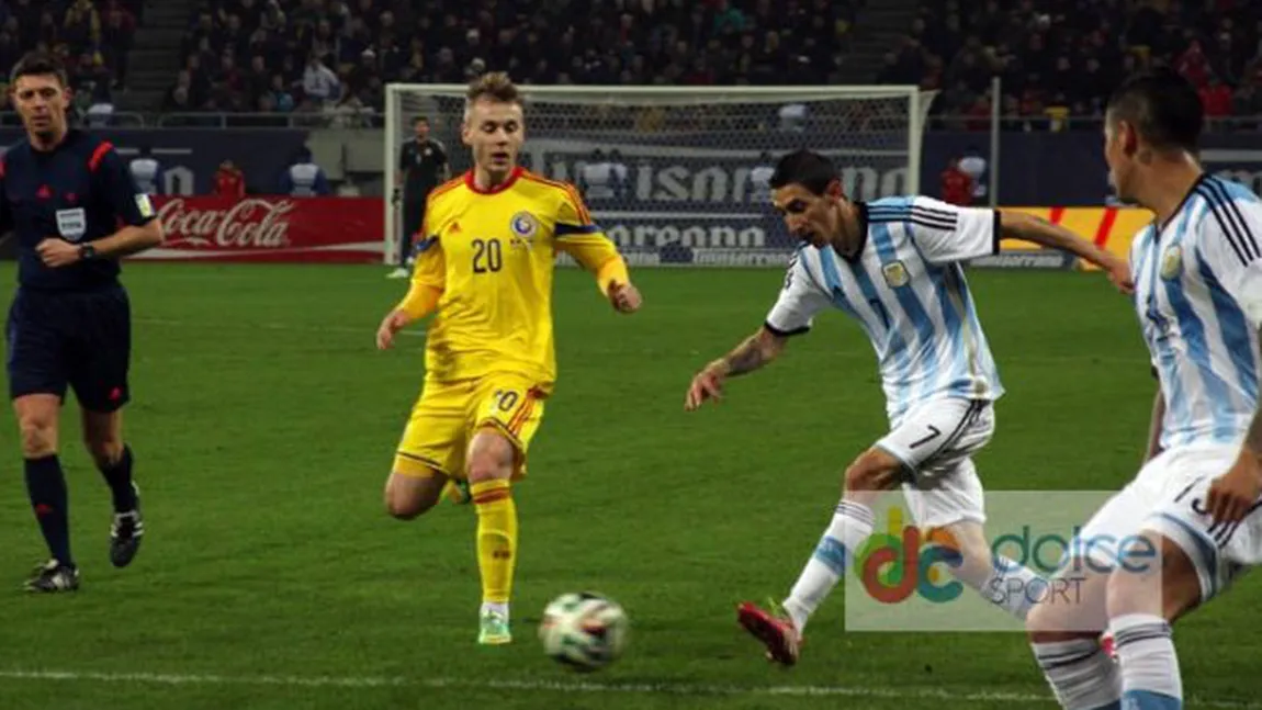 Egalul cu Argentina a urcat naţionala României în clasamentul FIFA