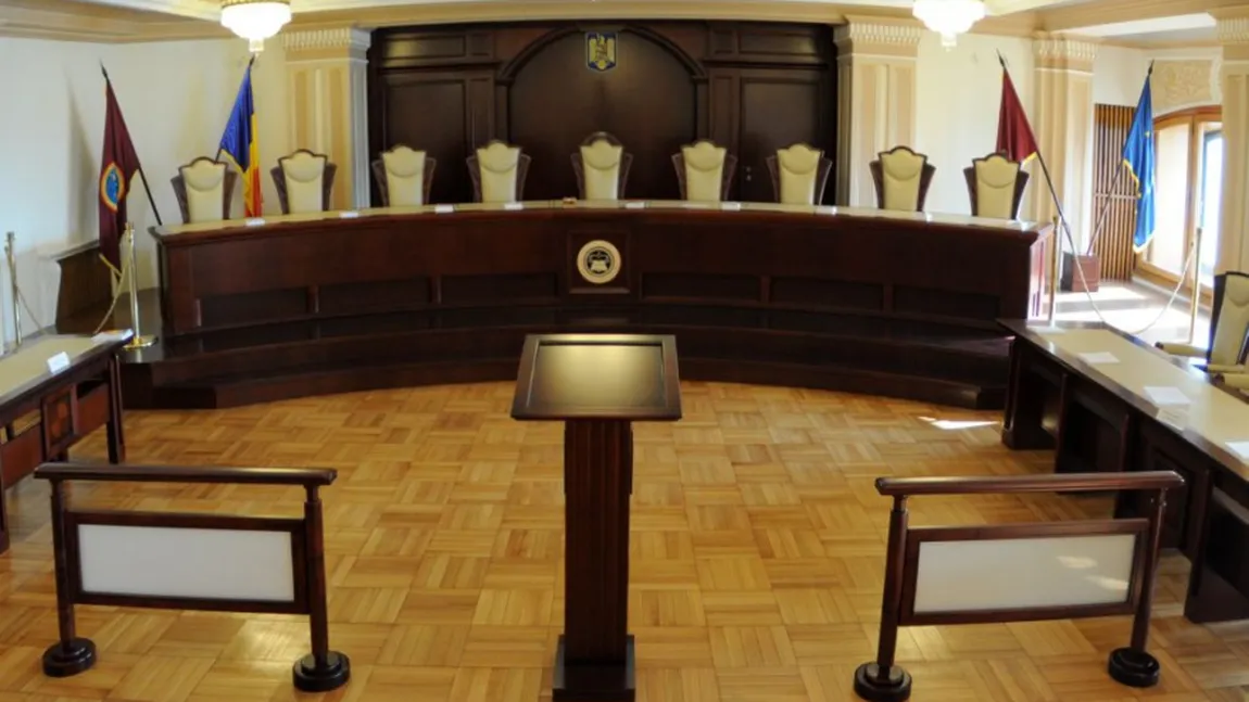 CCR analizează joi o sesizare privind numirea vicepreşedintelui Curţii de Conturi