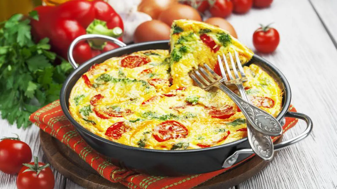 REŢETA ZILEI: Frittata cu legume