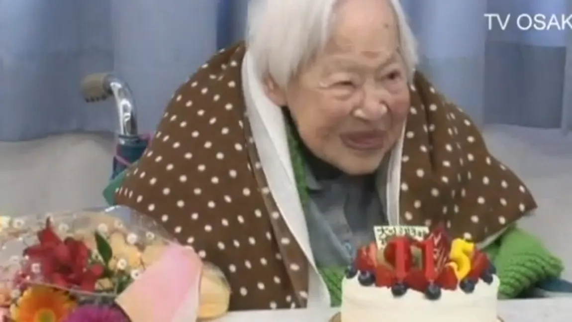 Secretul celei mai bătrâne persoane din lume. Cum a reuşit o japoneză să ajungă la 116 ani