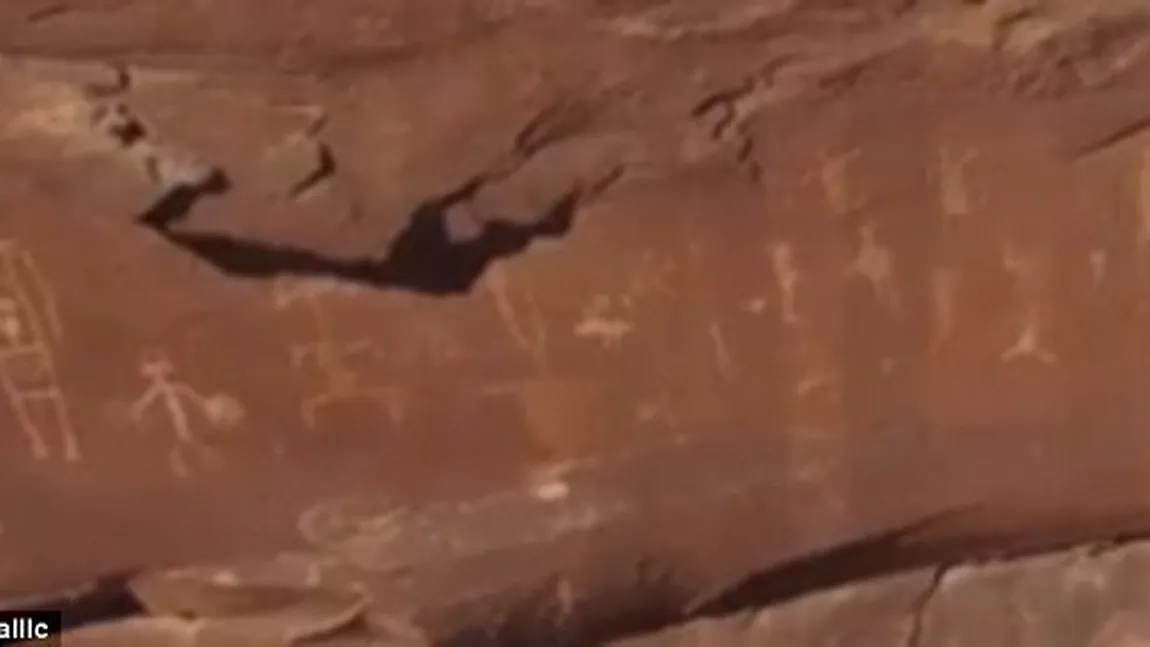 Imagini FANTASTICE surprinse de o dronă, în deşertul Utah. Vechimea lor este de 2.500 ani FOTO