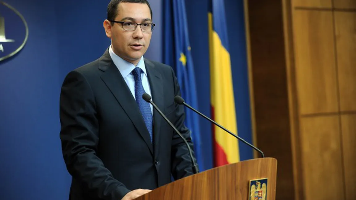 Premierul Victor Ponta participă la şedinţa Guvernului pentru situaţii speciale