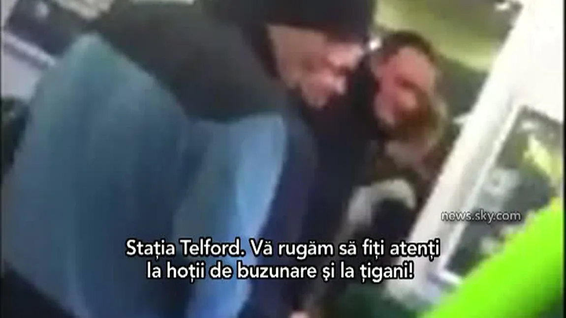 Anchetă în Marea Britanie după apariţia pe internet a unei înregistrări cu un mesaj rasist difuzată în metrou