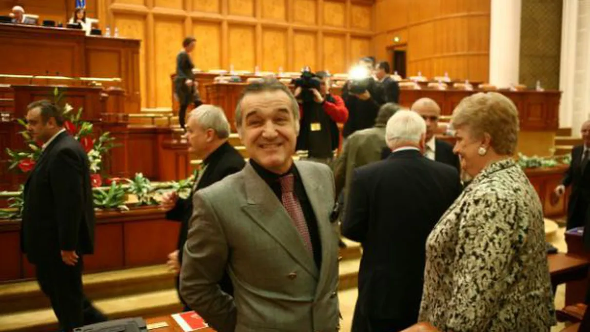 Sprijin din PARLAMENT pentru GIGI BECALI - VIDEO