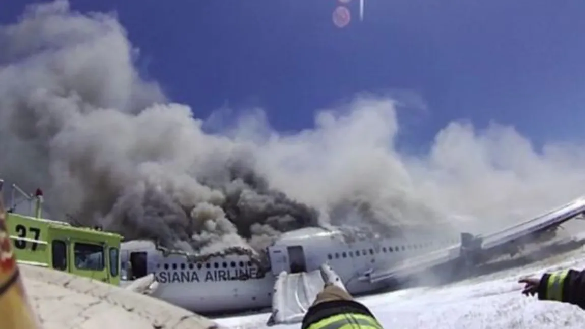 Asiana Airlines: Accidentul aviatic din San Francisco, provocat de o eroare