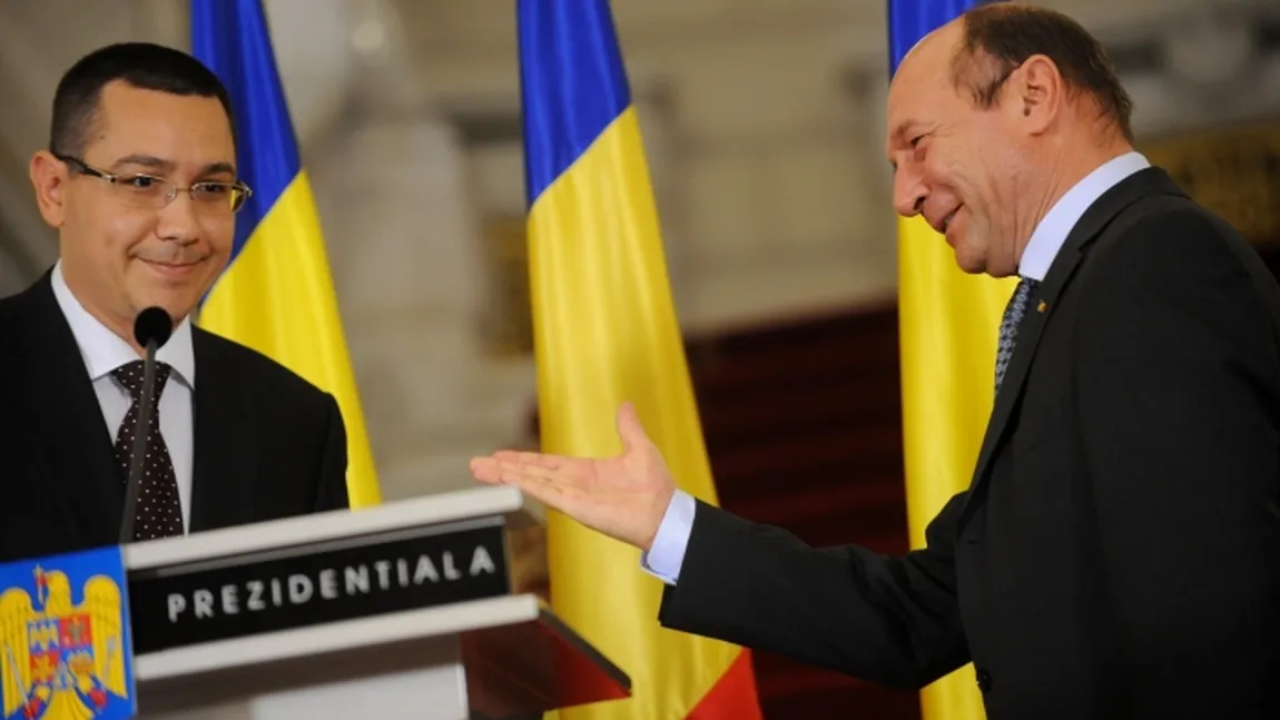 Băsescu: Ponta s-a ascuns în buncărul de la MApN. A cedat nervos