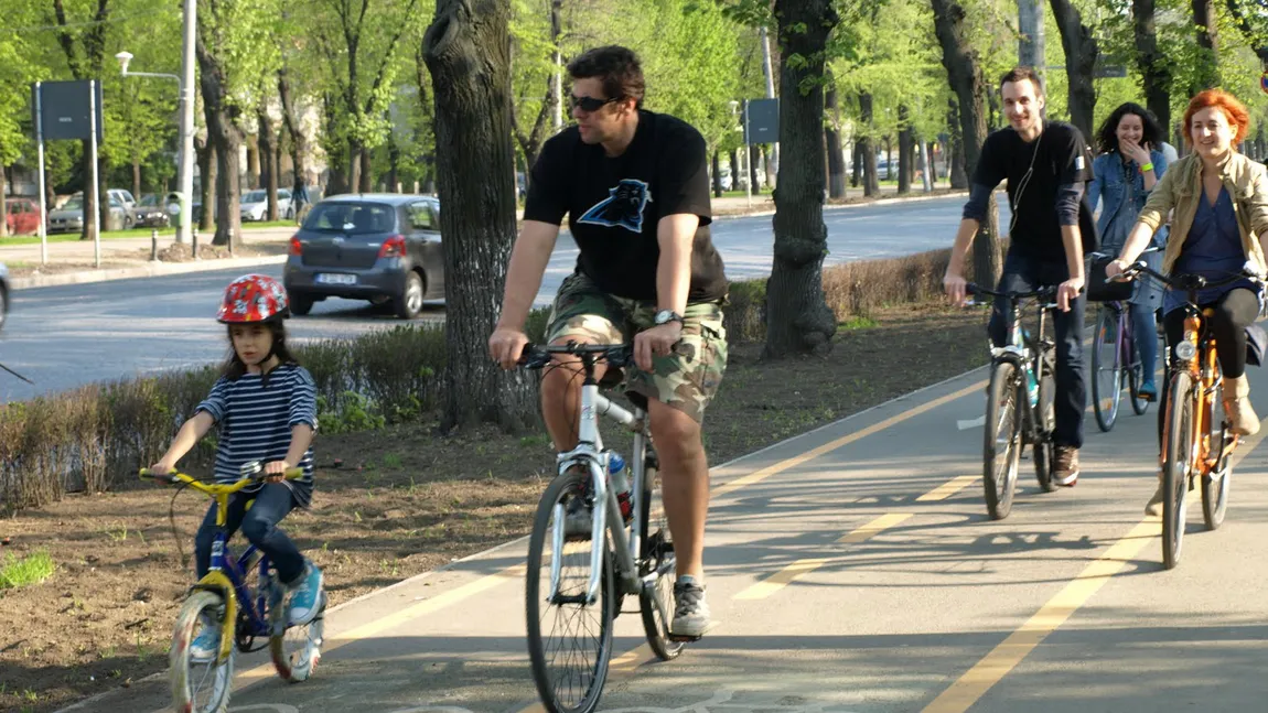 Proiect CGMB: 68 de milioane de lei pentru 87 de kilometri de piste pentru biciclete în centrul Capitalei