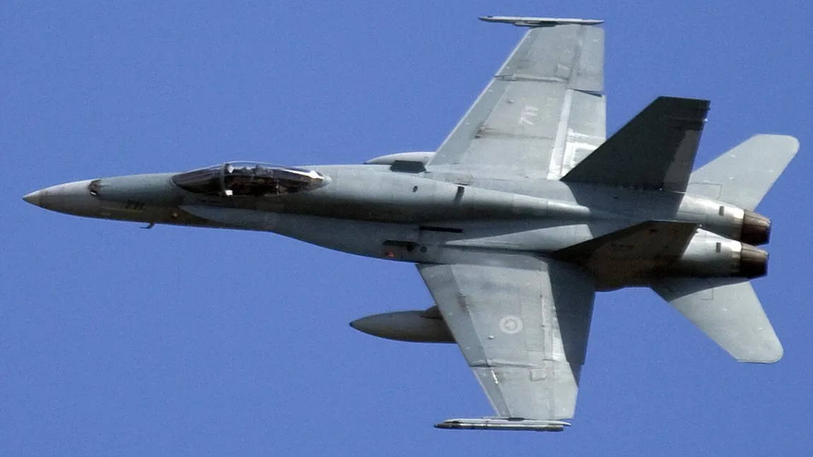 Avioane CF-18 canadiene, aşteptate să sosească în România