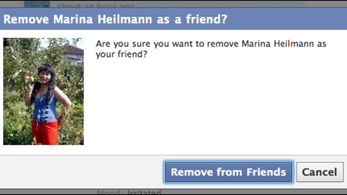 Cum rişti să te şteargă cineva din lista de prieteni de pe Facebook
