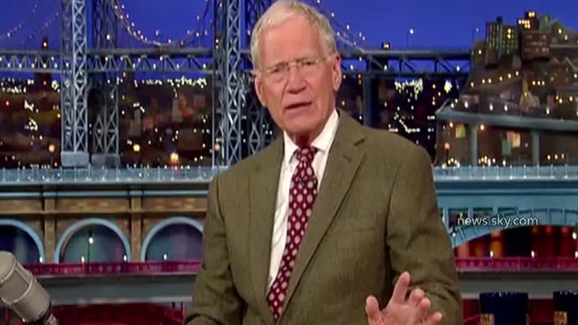 Anunţ surprinzător: David Letterman se retrage din televiziune