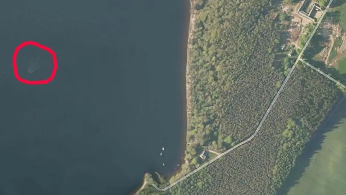 Monstrul din Loch Ness, surprins de sateliţi. Vezi aici IMAGINI INCREDIBILE cu creatura FOTO