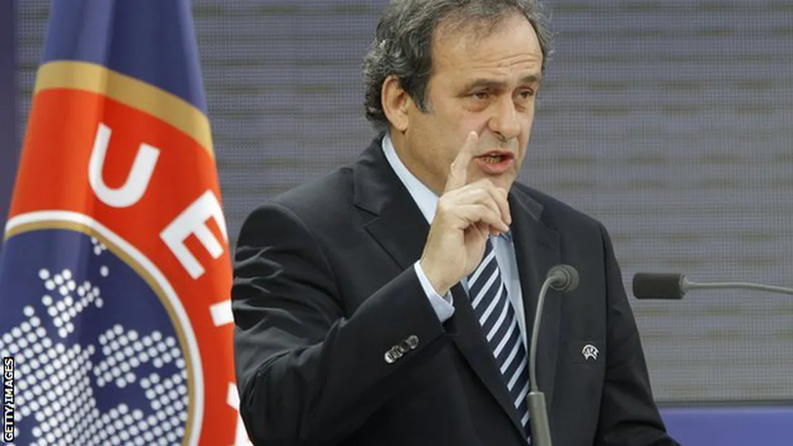 Anunţ BOMBĂ făcut de Michel Platini