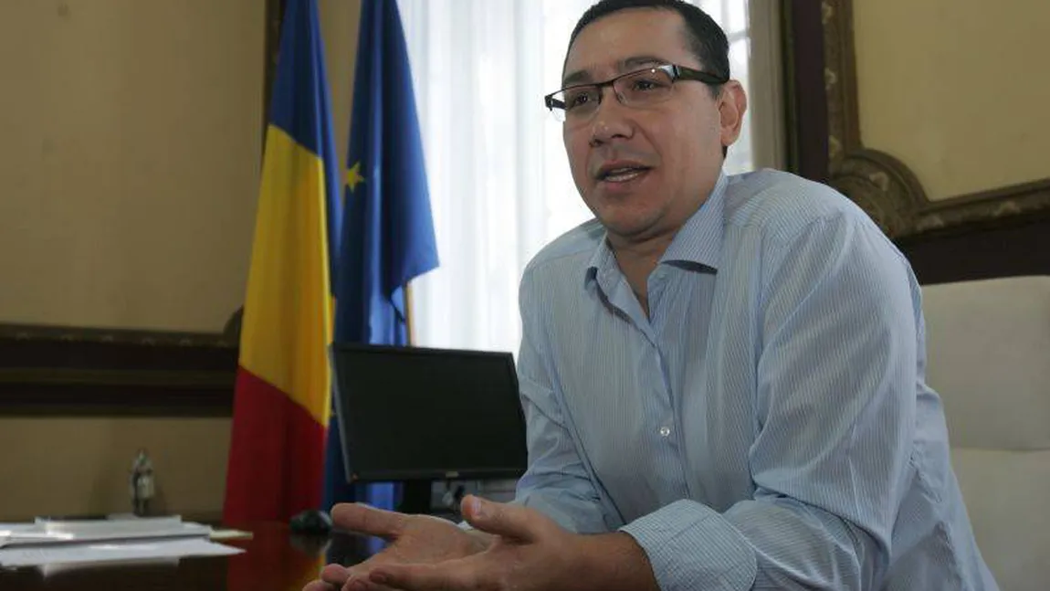 Ponta: Dacă nu avem gaze din producţie internă, de unde le luăm? Din Rusia