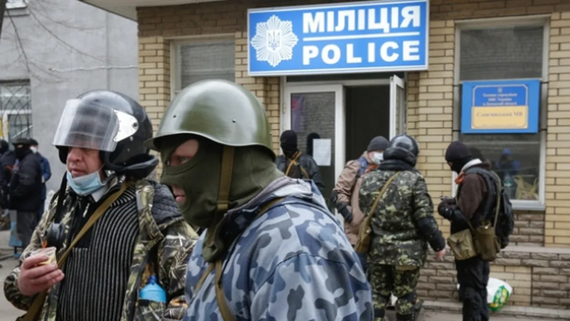 Ucraina: Televiziunea regională din Doneţk preluată de separatişti
