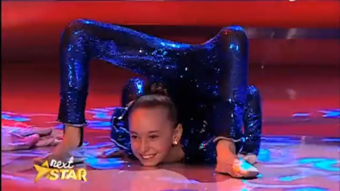Next Star. O fetiţă de 10 ani A ŞOCAT juriul cu mişcările ei: 