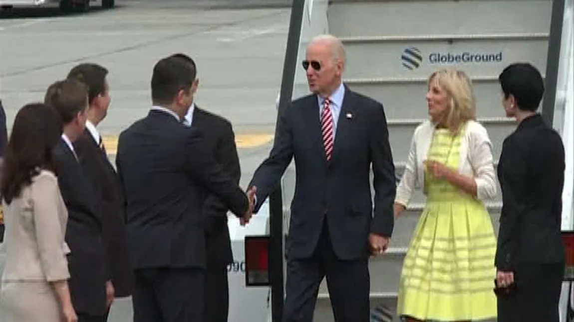 JOE BIDEN, în România. PRIMELE DECLARAŢII: Este o obligaţie sacră să fim alături de România şi de NATO VIDEO