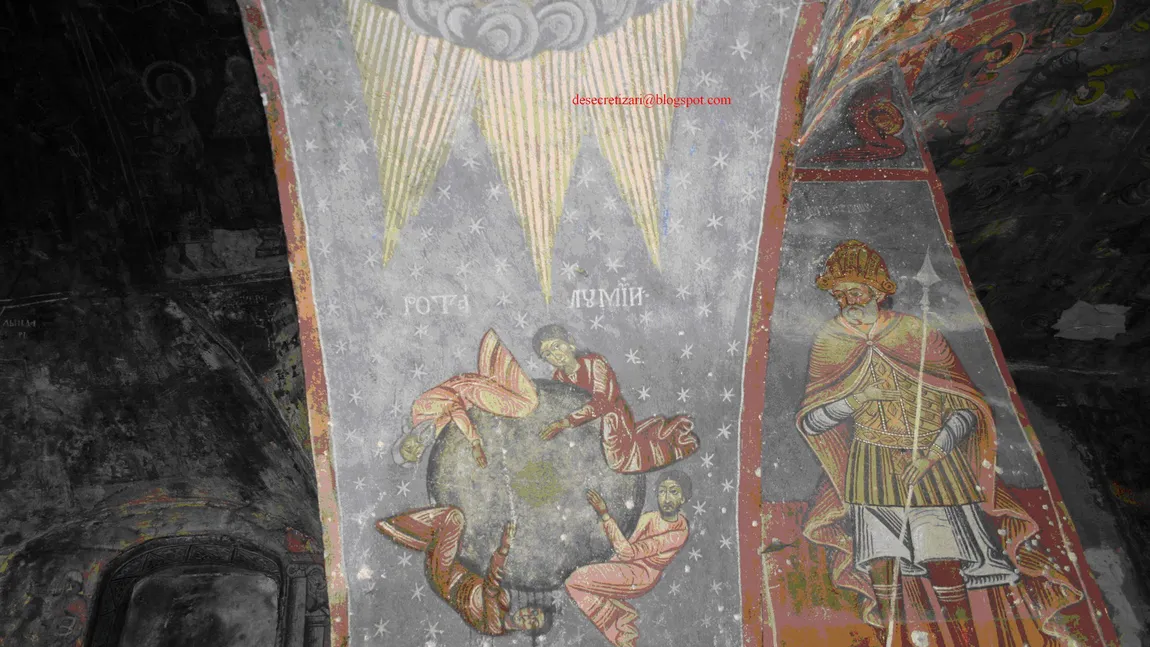 Profeţii APOCALIPTICE pe pereţii unei biserici din România. 