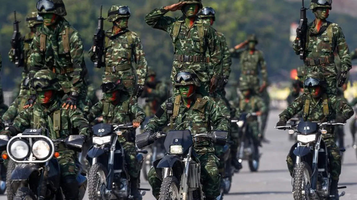 CRIZA din Thailanda. Armata a declarat LEGEA MARŢIALĂ