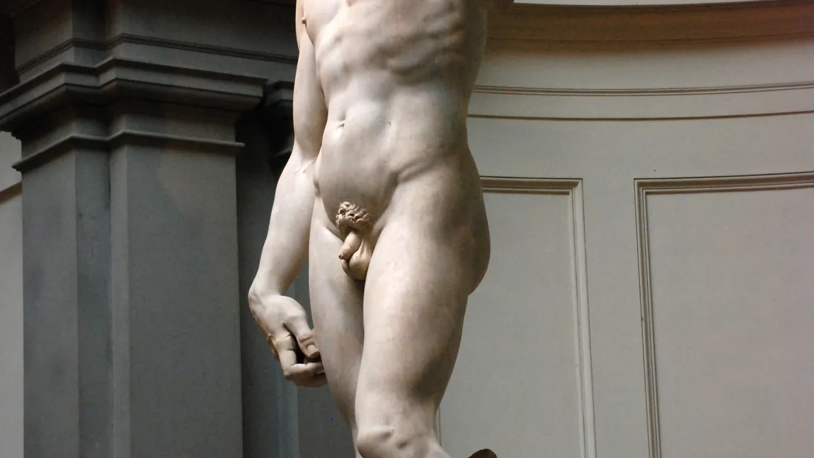 Statuia lui David de Michelangelo se deteriorează: Are micro-fracturi la picioare